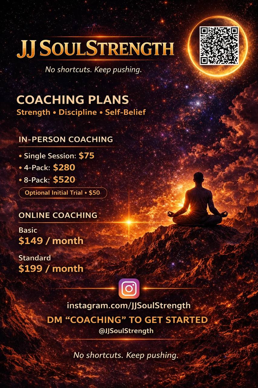 JJ Soul Strength coaching plans visual reference